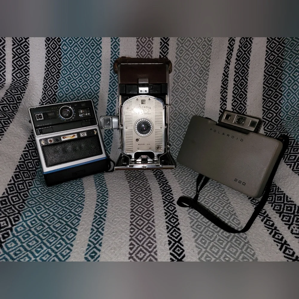 3 Vintage cameras